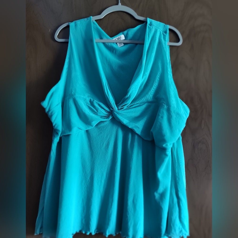 CATO Ladies Pullover Sleeveless Blouse Size 26/28W